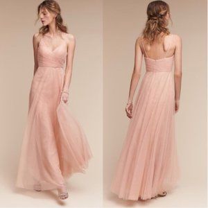 BDHLN Jenny Yoo Brielle Tulle Gown Cameo Pink